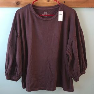 GAP puff sleeved blouse